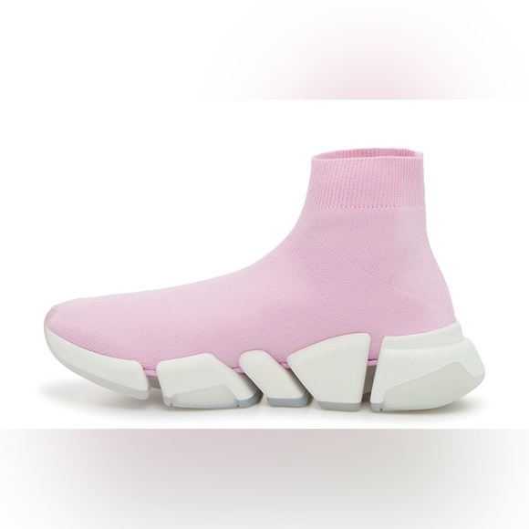 Balenciaga Speed 2.0 Light Pink Size 8 - Picture 2 of 6